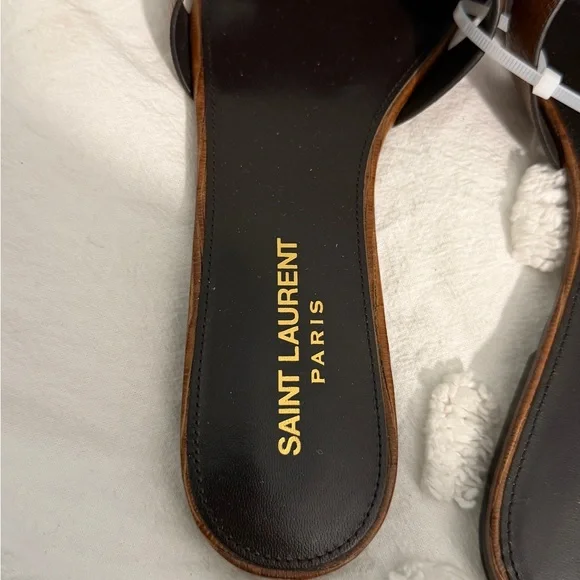 Saint Laurent leather tribute Women's Sandals - Picture 3 of 7